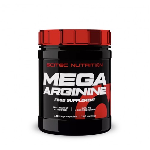 MEGA ARGININE от SCITEC – 140 капсули
